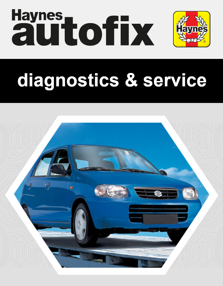 SUZUKI-SANTANA ALTO (2002 - 2005) Haynes Servicing & Diagnostics Manual - Picture 1 of 7